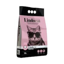 Lindo Cat Bebek Pudralı Topaklaşan Kalın Taneli Kedi Kumu 10 L