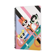 Mabbels Spiralli Defter The Powerpuff Girls Pembe 80 Yp 17x24 Dft-388470 Çok Renkli