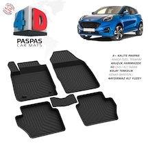 Ford Puma Ferrous 4d Havuzlu Kauçuk Paspas 2019 Ve Üstü