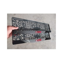 Honda Cıvıc Kabartma Yazılı Takmatik Pleksi Plakalık 2 Adet 3d Piano Black - 658228495