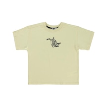 Civil Boys Comfort Zone Baskılı 10-13 Yaş Tişört Taş
