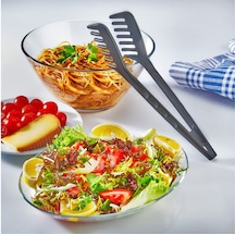 Makarna Salata Maşası Plastik Siyah