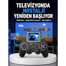 Mey İthalat S10 Gamepad Hdmı Tv Bağlantılı 520 Klasik Retro Oyun 2025 Seri Orijinal Yeni Nesil