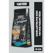 Peritas Signature Tavuklu Kısırlaştırılmış Yetişkin Kedi Maması 10 KG