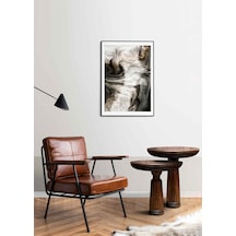 Masif Ahşap Yan Sehpa Seti 2 Li Ceviz Renk Zigon Takımı