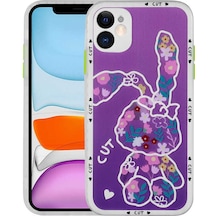 Ardemix Apple iPhone 11 Uyumlu Kamera Korumalı Desenli Sert Hess Kılıf-no1 NO1