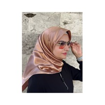 ALDAIYR Düz Saten Eşarp Çok Renkli0018