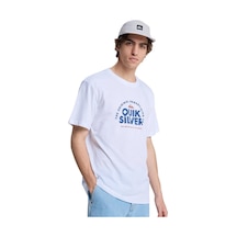 Quiksilver Fundamental Erkek Tişört BEYAZ