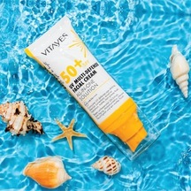 Yüz Güneş Kremi Spf50 Çok Fonksiyonlu Yüksek Uv Koruma Yaşlanma Karşıtı Nemlendirme Cilt Bakımı, 50 Ml