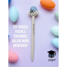 Toy Puddle Figürlü Tükenmez Kalem Mavi Mürekkep Mavi