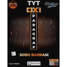 TYT Paragraf Oxi Soru Bankası -  Oksijen Yayınları
