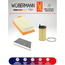 Wöbermann Peugeot 206 1.4 Hdi Filtre Bakım Seti 2002-2009 3K