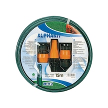 Gf Örgülü Bahçe Sulama Hortum Seti 15M 1/2" Alphakit
