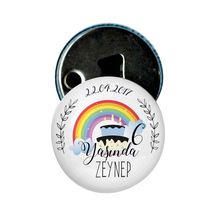 Famous Bebek Şekeri Magnet Bebek Mevlüt Hediyelik Isimli Kapak Açacak  (293126427)