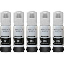 Epson Sx235 İçin5 Adet Siyah Photoink Mürekkep Bk8681986538606 Photoink