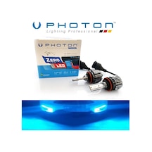 H9 Led Xenon Oto Ampul Photon Zero Fansız Buz Mavi