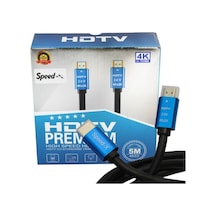 DESTE ELEKTRONİK Speed-X 2.0v HDMI Premium Cable Ultra HD 4K 5 M