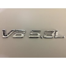 V8 5.8 L Krom Çamurluk Yazısı Mercedes Ml