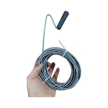 Pratik Lavabo Gideri Açıcı Banyo Evye Klozet Açma Teli Kılavuzu Tıkanıklık Giderici Susta 3 Metre6mm