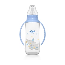 Wee Baby Klasik Kulplu PP Biberon 270 ML Mavi