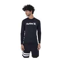 Hurley Hurley Oao Quickdry Rashguard Ls Erkek Siyah Likra Blk