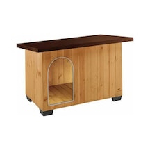 Ferplast Kennel Baita 120 Ahşap Köpek Kulübesi 117 x 64 x 73 CM