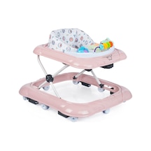 Baby Force Lüks Müzikli Yürüteç Pudra