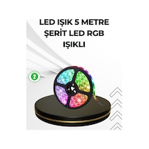 Dekoratif Kumandalı Şerit Led 5 Metre