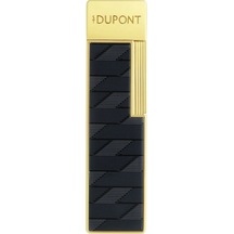 S.t. Dupont Twiggy Monogram Siyah-gold Puro Çakmağı 30079 - Tr9130