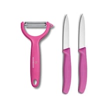 Pembe Soyacak ve Soyma Bıçak Seti 6079