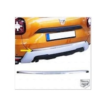 Ebal Otomotiv Dacia Duster Arka Tampon Üstü krom 2018 ve sonrası P.Çelik