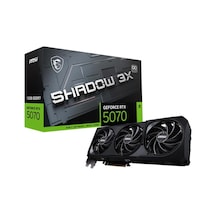Msı Geforce Rtx5070 12g Shadow 3x Oc 12gb Gddr7 192bıt 1xhdmı 3xd