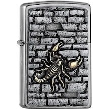 Zippo 2005358 Pl 207 Scorpion On The Wall Emblem Çakmak