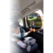 Babyjem Bebek Ultra Koruyucu Figürlü Bebek Oto Yan Cam Perdesi Güneşliği