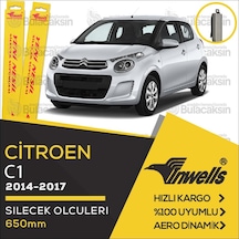 Citroen C1 Muz Silecek Takımı 2014-2017 İnwells