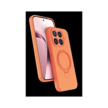 Newface Xiaomi Mi 17t Regal Magsafe Standlı Kapak - Turuncu
