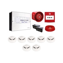Mavigard Maxlogic 7 Li Konvansiyonel Yangın Alarm Seti 100 Metre Kablo Dahil