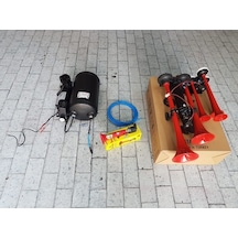 Dadan Yankılı Ve Islık Otomatik Sistem Havalı Korna Seti