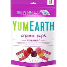 Yume Yumearth Vitamin C Lollipop 40 Allergy Friendly Non