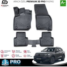 S-dizayn Vw Tiguan 3d Pro Havuzlu Paspas 2024 Üzeri A+ Kalite