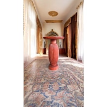 Simillo Doğal Ahşap Tekli Mantar Yan Sehpa Maun Renk - Zigon Sehpa - Wooden Side Table Maun