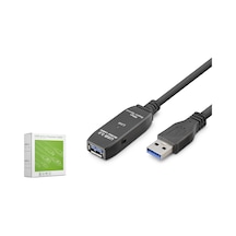 Hadron Hdx7561 Usb 3.0 Active Repeater Uzatma Kablosu 5 M Siyah