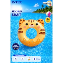 Mainshop Intex Hayvan Figürlü Deniz Simidi - Havuz Simidi Şişme Simit 8+ Yaş M-59266