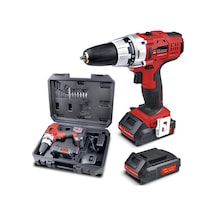 Dbk CD 180 Lİ-2 18V 2 Ah Li-ion Çift Akülü Şarjlı Matkap Vidalama + 18 Parça Uç