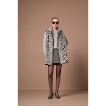 Ftz Women Kadın Leopar Yelek Siyah 31275 Siyah