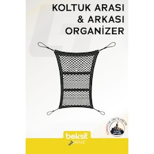 Drıve Koltuk Arası & Arkası Organizer File 3 Cepli