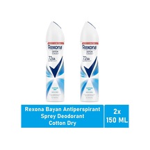 Deodorant Cotton Dry 150 Ml - 2'li Avantaj Paketi