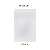 Kendinden Yapışkanlı Bantlı Şeffaf Jelatin Torba 35x45 Cm 20 Adet 35 X 45 Turuncu