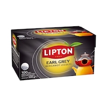 2 Adet Lipton Earl Grey Demlik Süzen Poşet Bergamot Aramolı Siyah Çay 100'lü