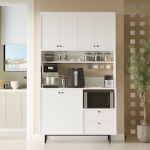 Robin Home Lounge Kahve Köşesi Çok Amaçlı Dolap Mutfak Dolabı Bey